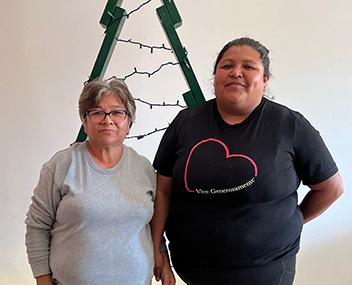 Amalia Espinosa and Ivette Lopez